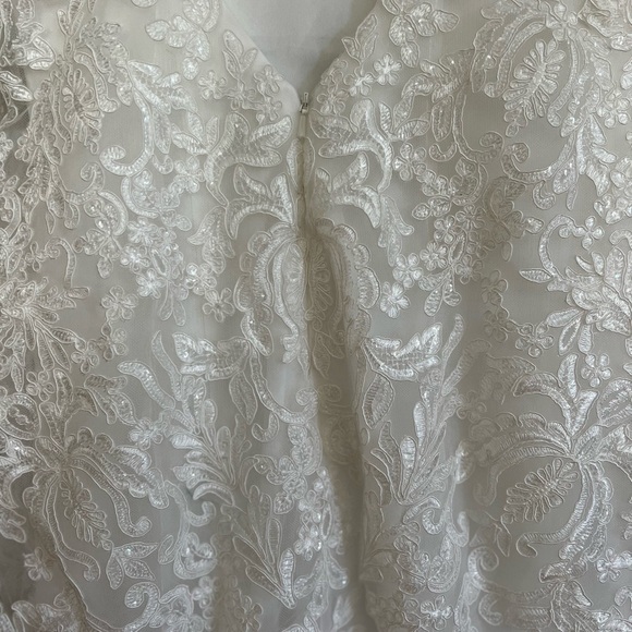 Decided on Forever White Embroidered Lace Mermaid Maxi Dress - Picture 6 of 8